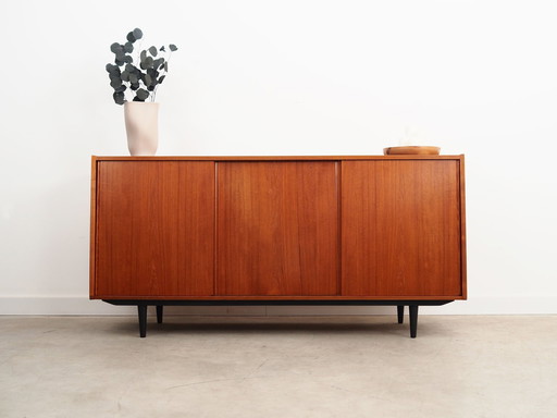 Teakhouten dressoir, Deens ontwerp, 1970S, Productie: Denemarken