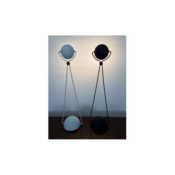 Image 1 of Vintage witte Meridiana lamp van Paolo Piva voor Stefano Cevoli