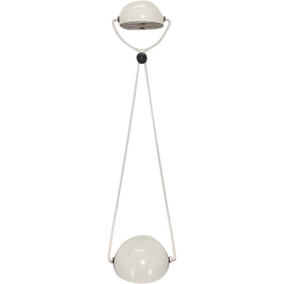 Image 1 of Vintage witte Meridiana lamp van Paolo Piva voor Stefano Cevoli