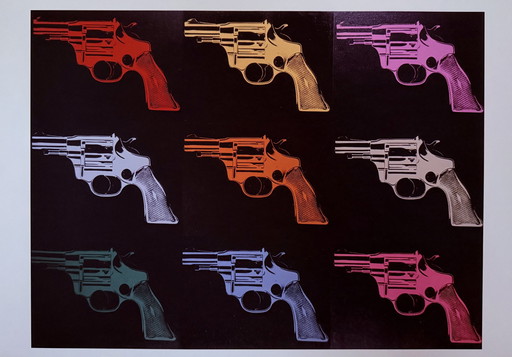 Andy Warhol: “Gun, C.1982”.