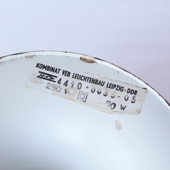 Image 1 of Lamp uit het ruimtetijdperk met opaal glas