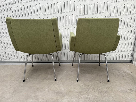 Image 1 of 2 Prachtige Artifort Stoelen In Het Mintgroen.