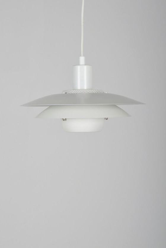 Image 1 of Deense hanglamp 'Viola' (3013-P) van Jeka Metaltryk, jaren '80