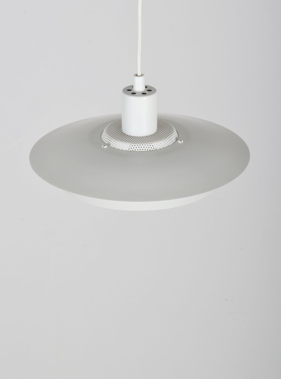 Image 1 of Deense hanglamp 'Viola' (3013-P) van Jeka Metaltryk, jaren '80