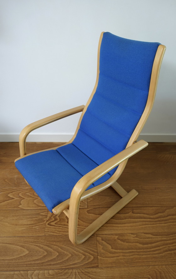 Image 1 of 2x Yngve Eckstrom Lamello Lounge Chairs 1980’s