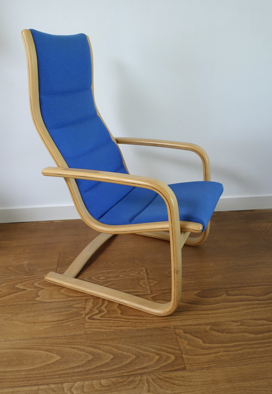 Image 1 of 2x Yngve Eckstrom Lamello Lounge Chairs 1980’s