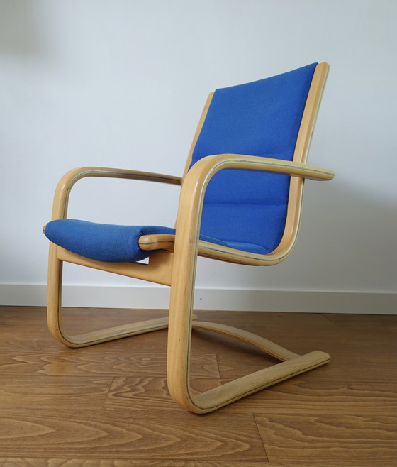 Image 1 of 2x Yngve Eckstrom Lamello Lounge Chairs 1980’s