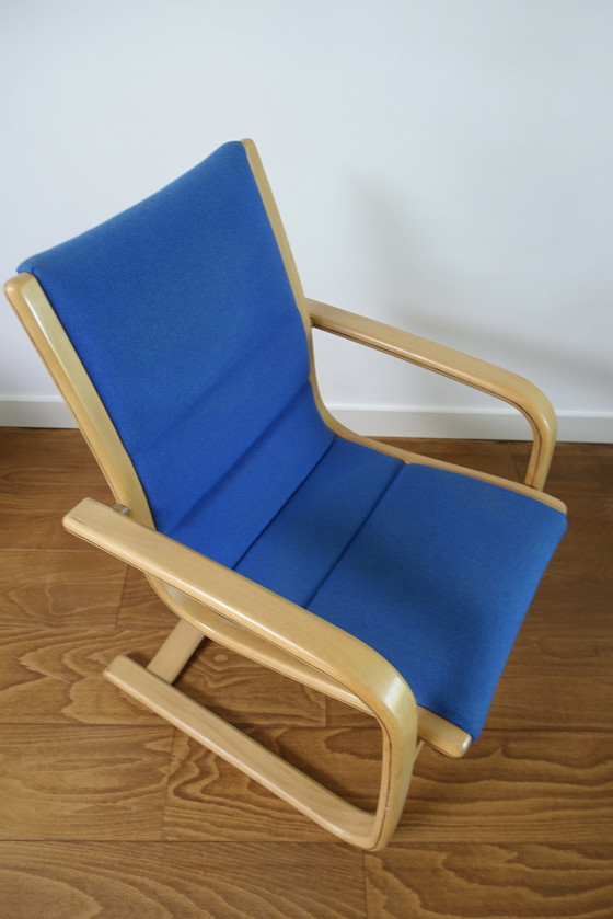 Image 1 of 2x Yngve Eckstrom Lamello Lounge Chairs 1980’s