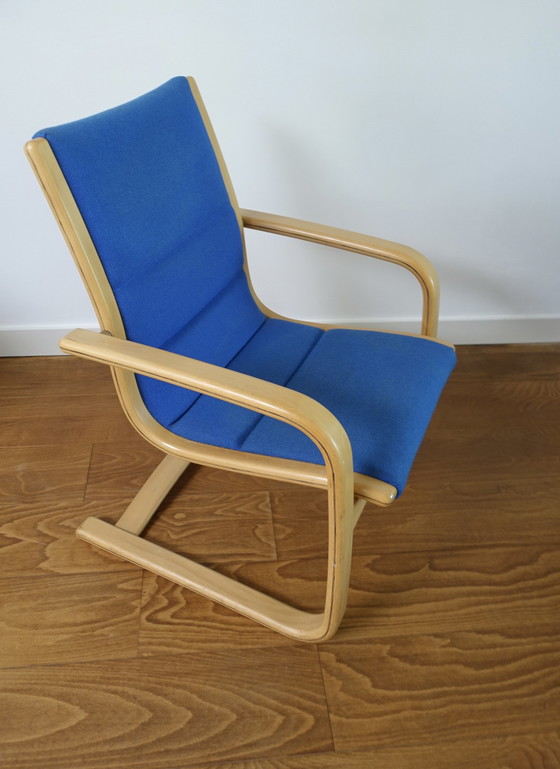 Image 1 of 2x Yngve Eckstrom Lamello Lounge Chairs 1980’s