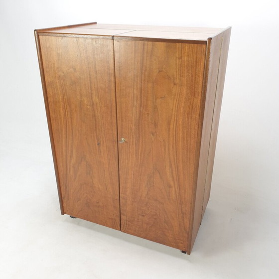 Image 1 of Vintage inklapbaar bureau "Magic Box" van Mummenthaler en Meier, Zwitserland 1960