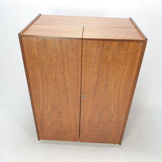 Image 1 of Vintage inklapbaar bureau "Magic Box" van Mummenthaler en Meier, Zwitserland 1960