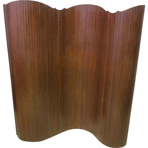 Vintage Art Deco scherm door Jomain Baumann voor Melun Paris, 1940