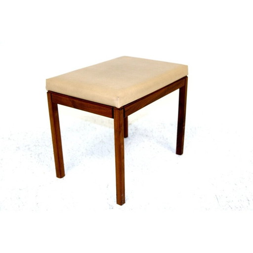 Vintage teakhouten krukje van Engström & Myrstrand voor Tingströms, 1960