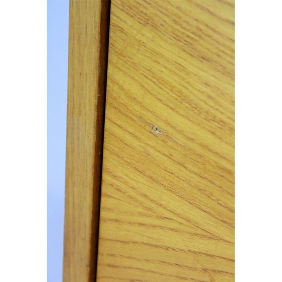 Image 1 of Vintage essen en mahonie dressoir voor Up Zavody, Tsjecho-Slowakije 1970