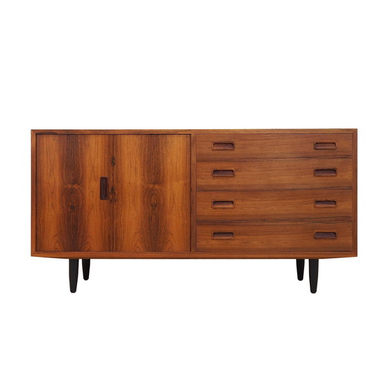 Image 1 of Palissander Dressoir, Deens ontwerp, 1970S, Ontwerper: Carlo Jensen, Productie: Hundevad