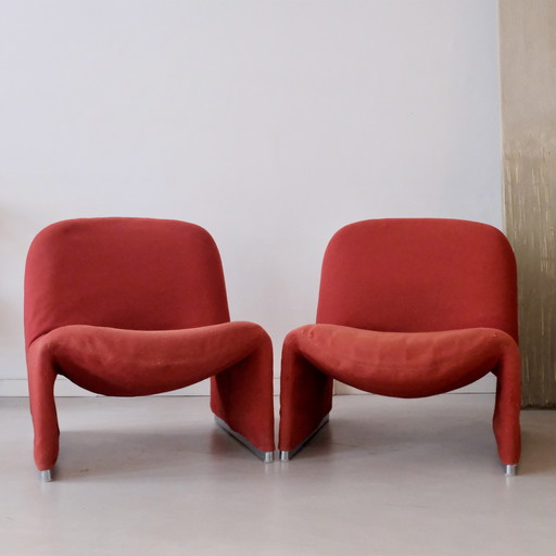 2x Alky fauteuils, G.Piretti, Anonima Castelli