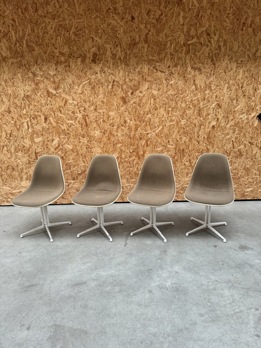 4 x La Fonda Stoelen - Charles en Ray Eames voor Herman Miller