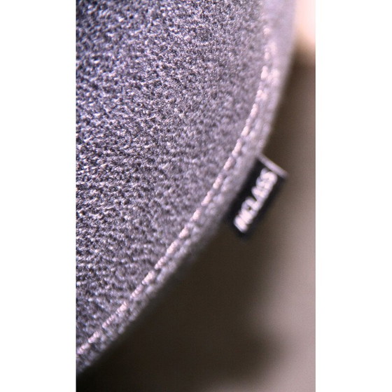 Image 1 of Vintage Dunas XL bureaustoel in licht hout en stof voor Inclass