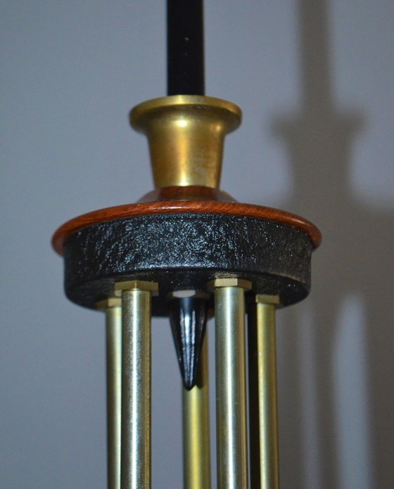 Image 1 of Vintage IJsglas Designluchter, 1950