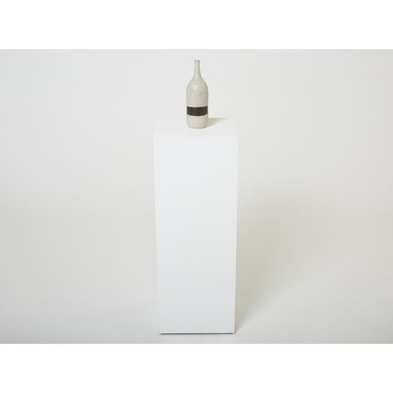 Image 1 of Geglazuurde aardewerk vaas van Bruno Gambone, 1970