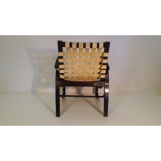 Image 1 of Vintage beukenhouten fauteuil van Jan Vaněk - jaren 1930