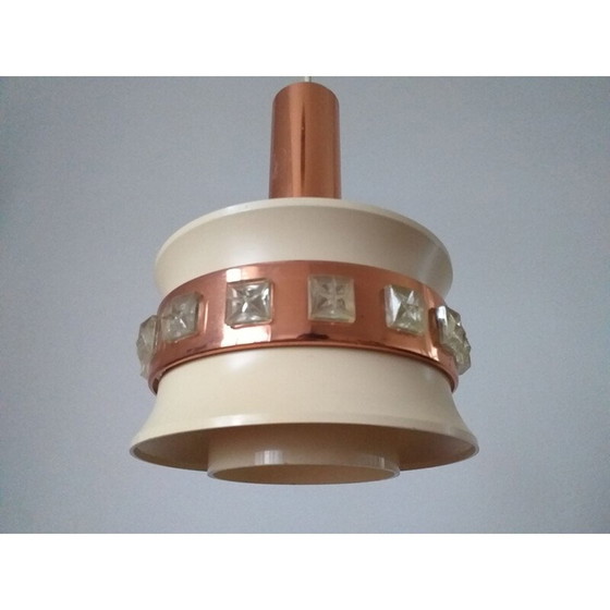 Image 1 of Set van 3 vintage hanglampen, Zweden 1960