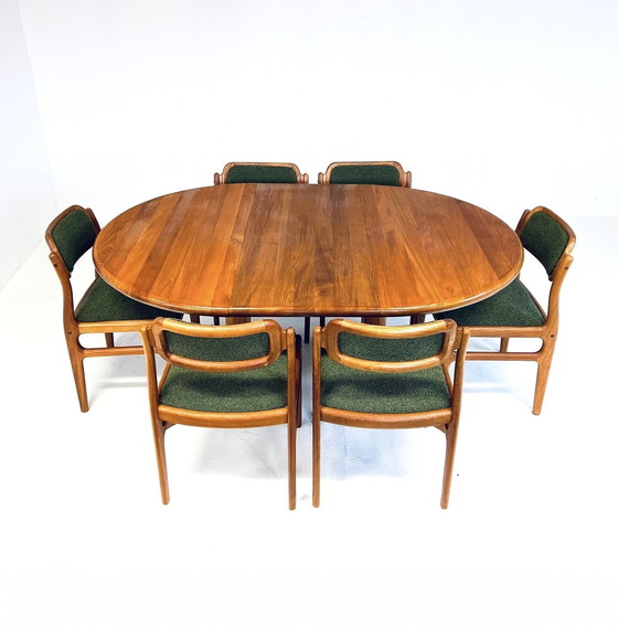 Image 1 of Verlengbare Deense Eettafel Glostrup Møbelfabrik ‘60