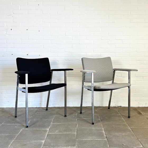 Image 1 of Fritz Hansen klapstoelen voor Arne Jacobsen