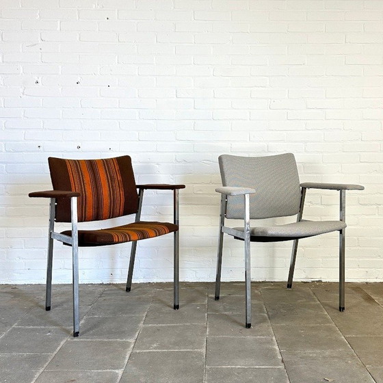 Image 1 of Fritz Hansen klapstoelen voor Arne Jacobsen