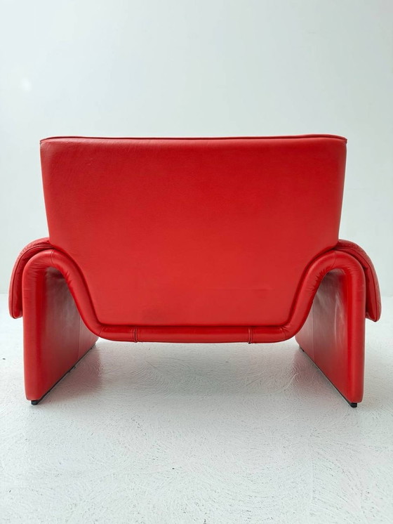 Image 1 of Rode Ds-2011/01 fauteuil van De Sede