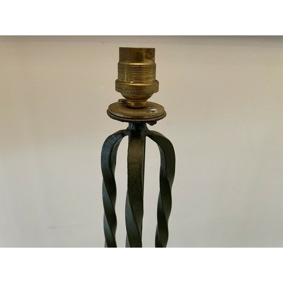 Image 1 of Vintage smeedijzeren vloerlamp