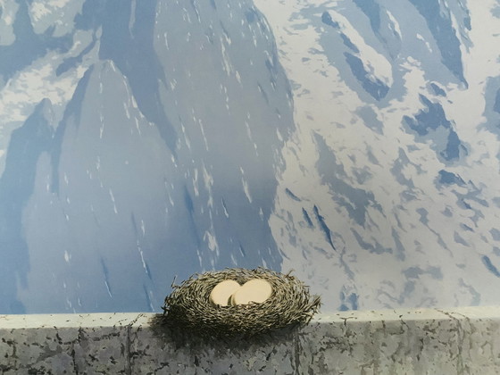 Image 1 of René Magritte: “Le Domaine D'Arnhem, 1962”. Gesigneerd In De Plaat. 