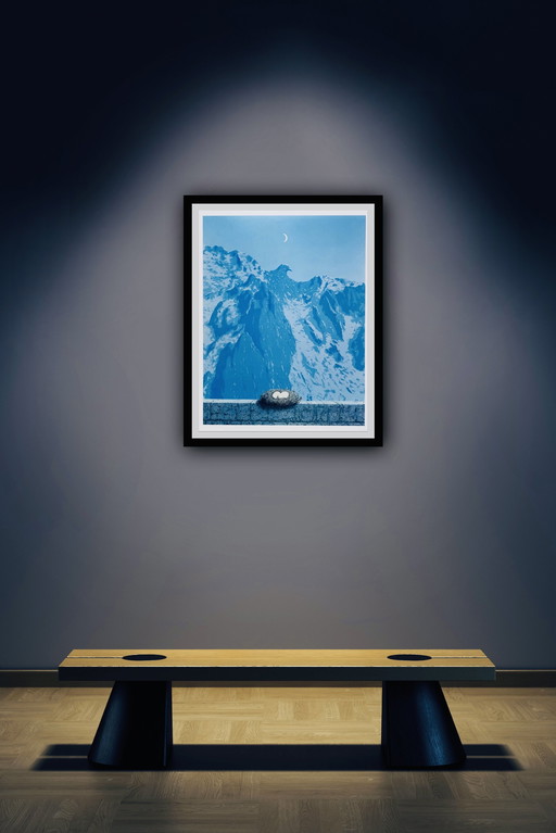 René Magritte: “Le Domaine D'Arnhem, 1962”. Gesigneerd In De Plaat. 