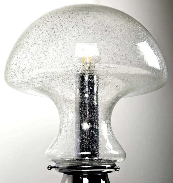 Image 1 of Vintage Doria Leuchten - Tafellamp - Mushroom - Ø34M - Jaren 60 - Duitsland