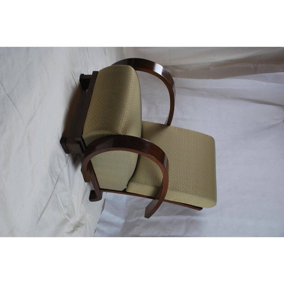 Image 1 of Mid century fauteuil van de Joodse gemeenschap van Olomouc - 1930