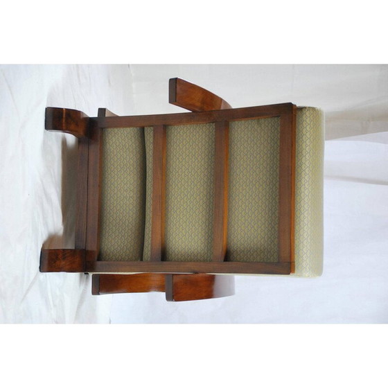 Image 1 of Mid century fauteuil van de Joodse gemeenschap van Olomouc - 1930
