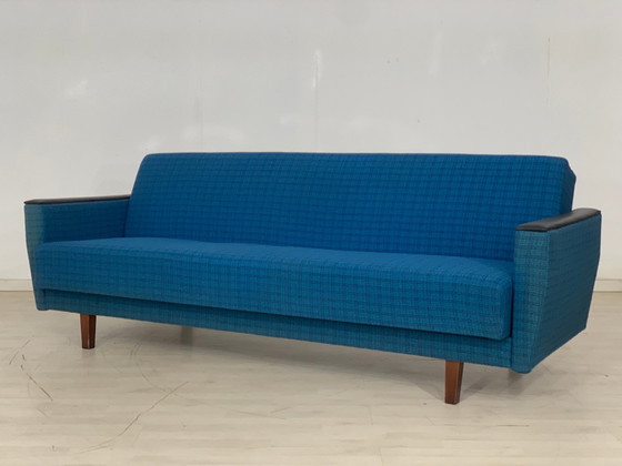 Image 1 of Mid Century bank bank daybed vintage