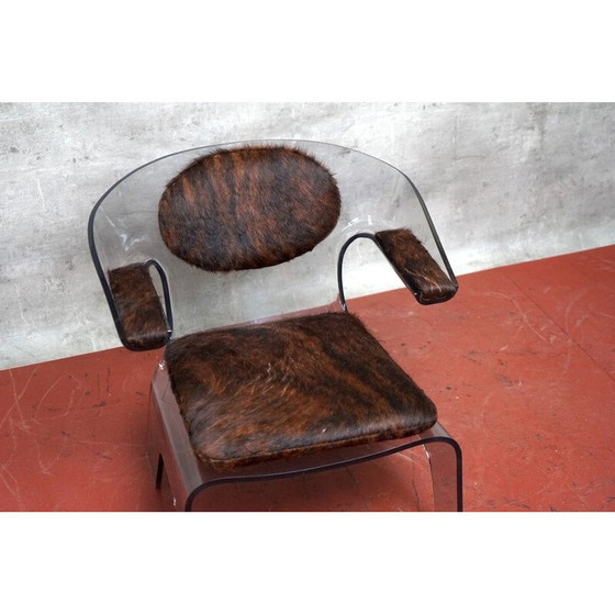 Image 1 of Vintage Fren fauteuil in acrylglas, 1970