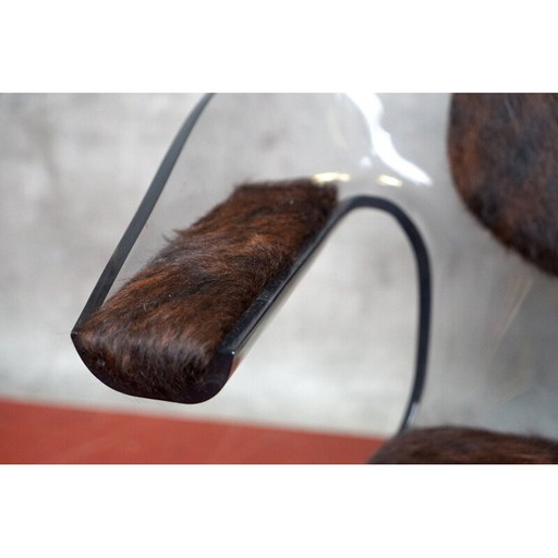Vintage Fren fauteuil in acrylglas, 1970