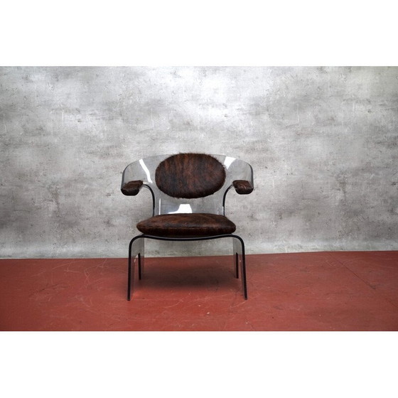 Image 1 of Vintage Fren fauteuil in acrylglas, 1970