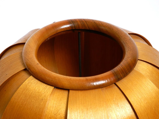 Image 1 of 1960S Tsjechische houtfineer driepoot lamp van Stanislav Kučera voor Úluv