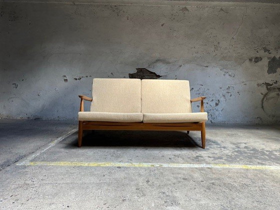 Image 1 of Vintage Twee Zit Sofa Scandinavisch Design