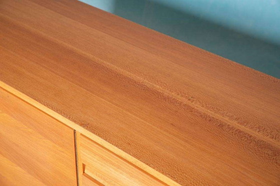 Image 1 of Vintage blond dressoir 60s Minimalist credenza sideboard