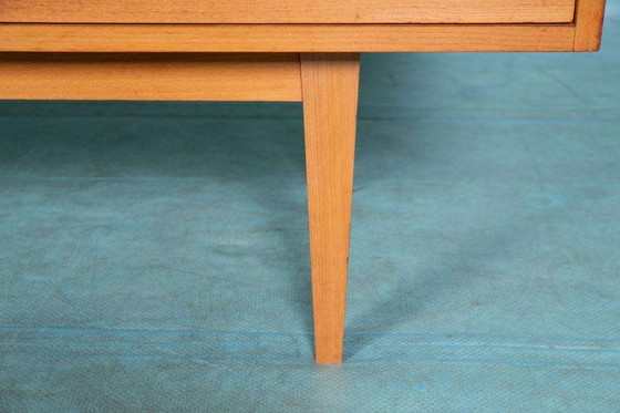 Image 1 of Vintage blond dressoir 60s Minimalist credenza sideboard