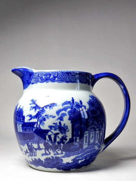 Image 1 of Victoria Ware antieke Engelse aardewerk kan 1860