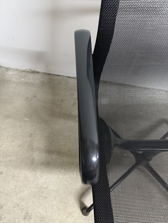 Image 1 of Vitra Eames Ea 108 Aluminium Stoel Zwart 2/3 Top & Origineel