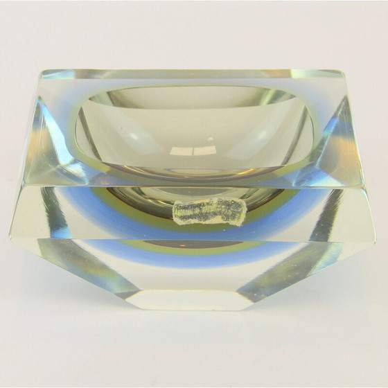 Image 1 of Vintage asbak van Mandruzzato glas, 1970