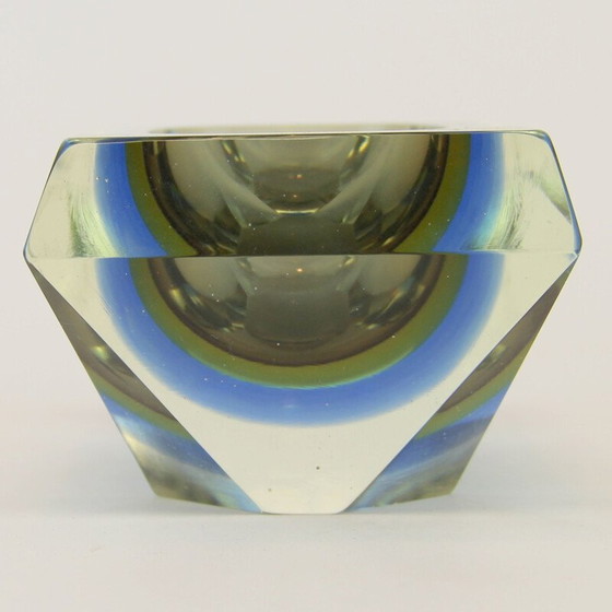 Image 1 of Vintage asbak van Mandruzzato glas, 1970