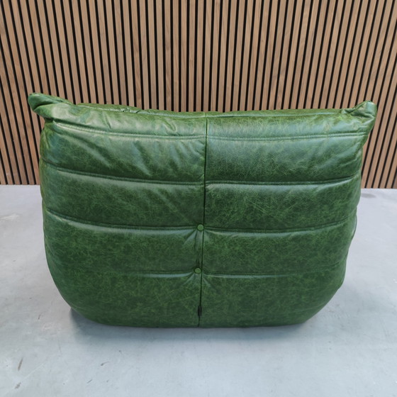 Image 1 of Ligne Roset Togo Dubai Green Leder