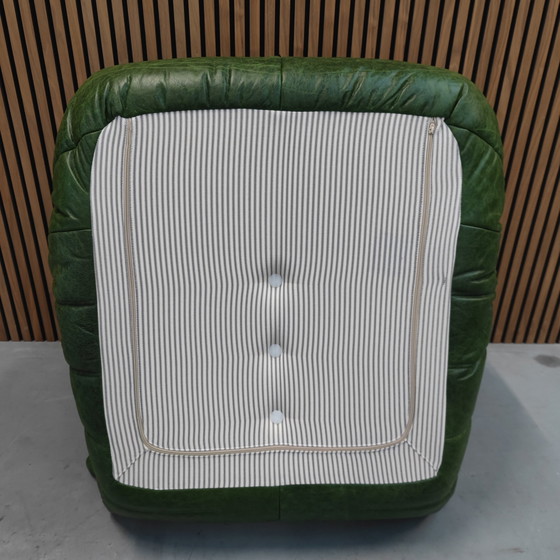 Image 1 of Ligne Roset Togo Dubai Green Leder